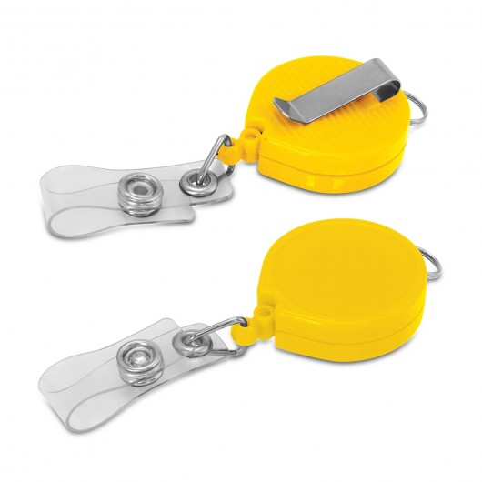 Yellow Retractable ID Holders